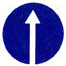 Знак 4.1.1 Движение прямо