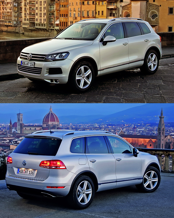 Новый Volkswagen Touareg. Худой, но не головой